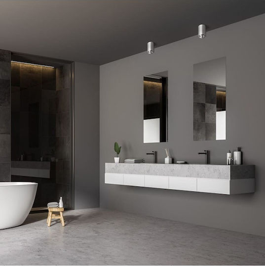 Rendl Light Studio Μονό Σποτ με Ντουί GU10 σε Μαύρο Χρώμα