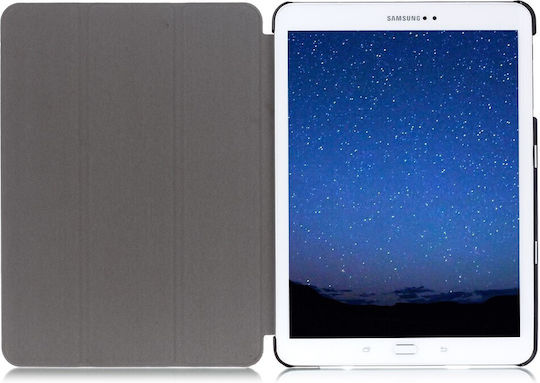 Husă Flip Cover Magnetică 3-pliuri Neagră (Galaxy Tab S2 9.7)