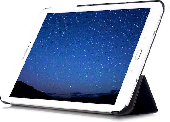 Husă Flip Cover Magnetică 3-pliuri Neagră (Galaxy Tab S2 9.7)