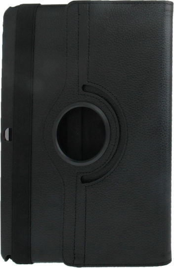 Flip Cover Din Piele Neagră Universal 10.1"