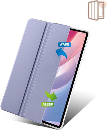 Carcasă Smart 3-fold cu Spate Transparent Tpu pentru Xiaomi Redmi Pad Pro 12.1 Inch Mov Oem