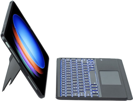Touchpad Bluetooth Keyboard Backlight Illumination Xiaomi Pad 6s Pro 12.4 Black