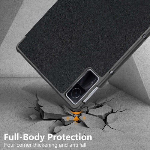 Tri-Fold Flip Cover Μαύρη (Redmi Pad 10,61)