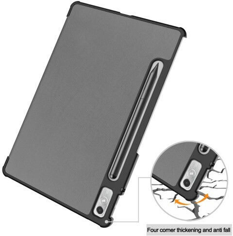 Tri-Fold Flip Cover Γκρι (Lenovo Tab P11 Pro (2nd Gen) 11.2")
