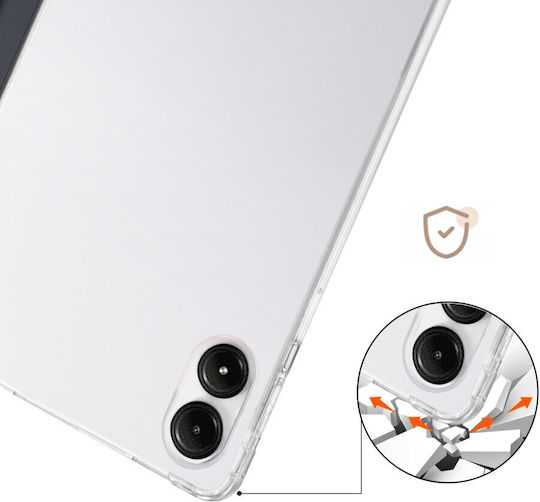 3-fold Flip Cover Διάφανη (Xiaomi Redmi Pad Pro 12.1 inch)