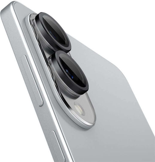 Spigen Optik Pro EZ Fit Προστασία Κάμερας Tempered Glass Μαύρο για το Galaxy S25 Edge