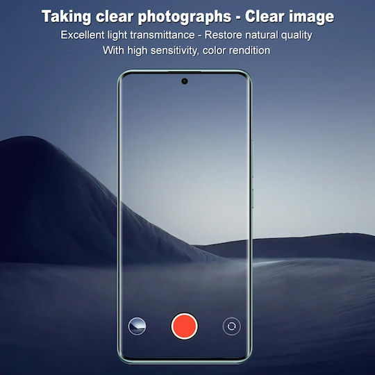 Techsuit Kameraschutz Gehärtetes Glas Black für das Xiaomi Redmi Note 14 Pro+