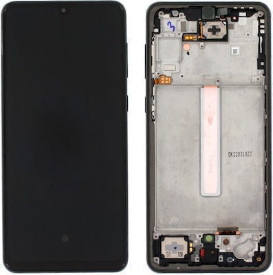 Screen OLED with Touch Mechanism and Frame for Galaxy A33 5G (Black)