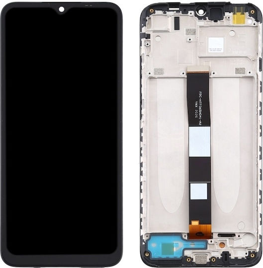 Xiaomi Οθόνη με Μηχανισμό Αφής για Xiaomi Redmi 9C NFC, 9C, 9A (Μαύρο)