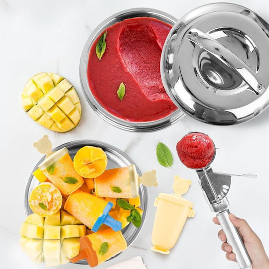 Banquet Δοχείο Φαγητού Inox Θερμός Ασημί 1lt