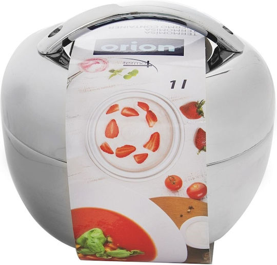 Banquet Δοχείο Φαγητού Inox Θερμός Ασημί 1lt