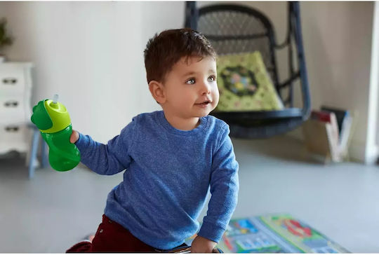 Philips Baby Cup Bendy made of Plastic Green 300ml for 12m+m+