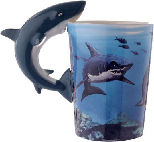 Cană ceramică rechin Smug08 Puckator 400ml