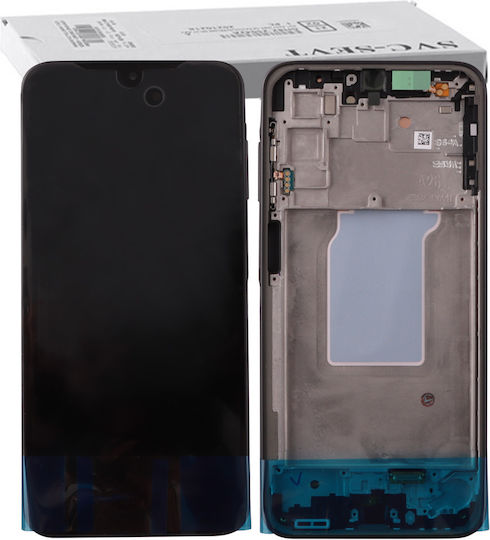 Samsung Screen with Touch Mechanism and Frame for Samsung Galaxy A26 5G SM-A266B (Black)