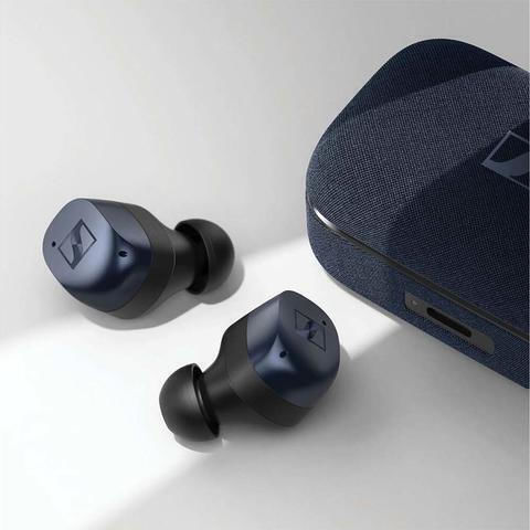 Sennheiser Momentum True Wireless 4 In-ear Bluetooth Handsfree Ακουστικά με Θήκη Φόρτισης Denim