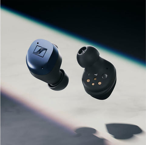 Sennheiser Momentum True Wireless 4 In-ear Bluetooth Handsfree Ακουστικά με Θήκη Φόρτισης Denim