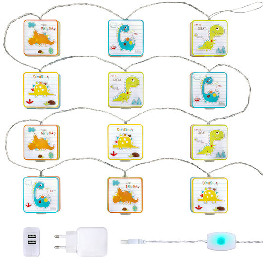 Ango Led Garland Plastic Kids Wall Light