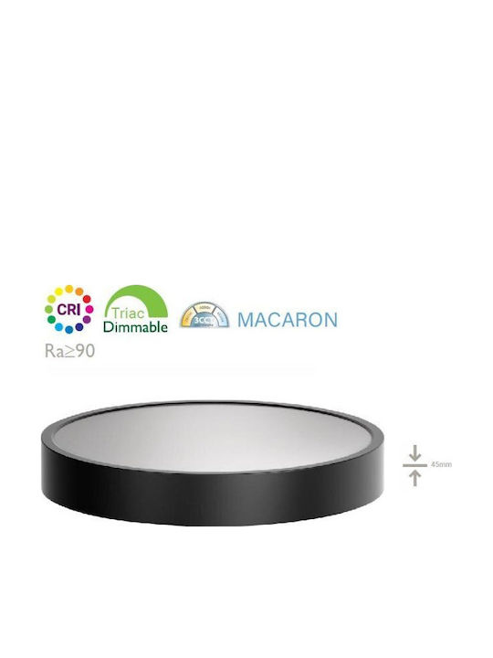 Fos me Rund LED Panel 24W