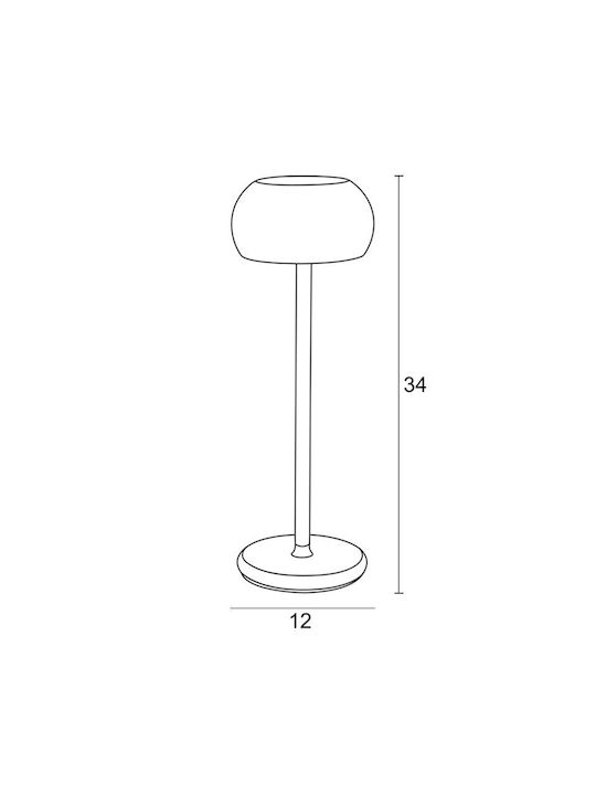ArkoLight Dekorative Lampe Gold