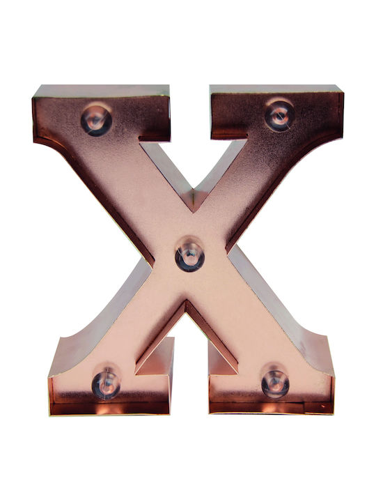 Legami Milano Decorative Lamp Letter Copper