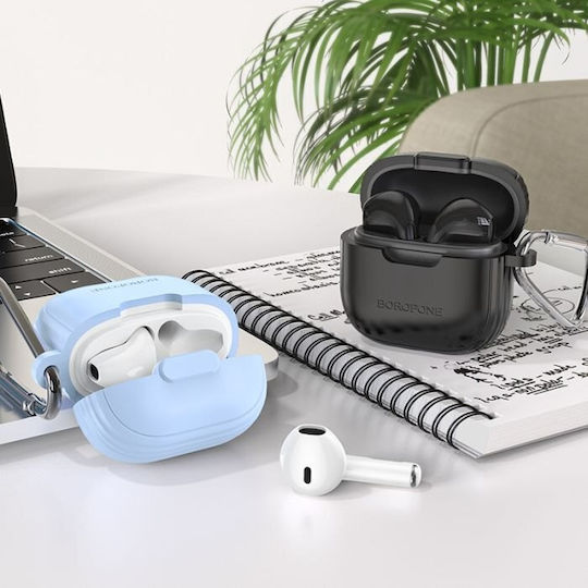 Borofone BW29 Ohrstöpsel Bluetooth-Freisprecheinrichtung Kopfhörer mit Ladeetui Schwarz