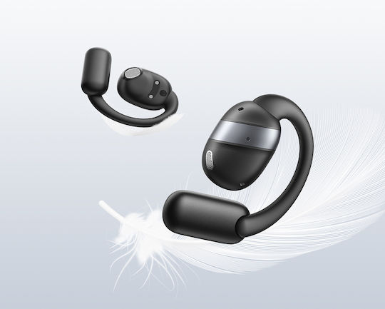Joyroom JR-OE4 Offenes Ohr Bluetooth-Freisprecheinrichtung Kopfhörer mit Schweißresistenz und Ladeetui Schwarz