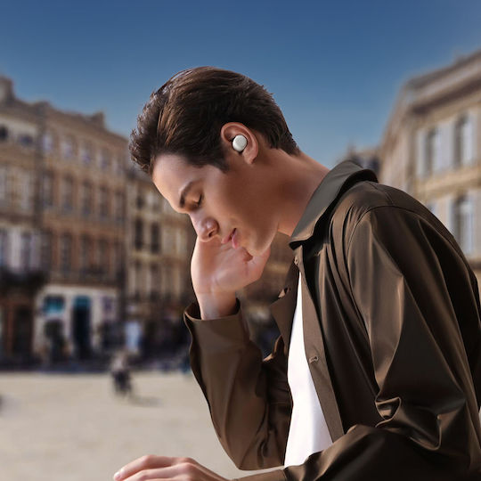 Joyroom JR-DB3 In-ear Bluetooth Handsfree Ακουστικά με Θήκη Φόρτισης Λευκά