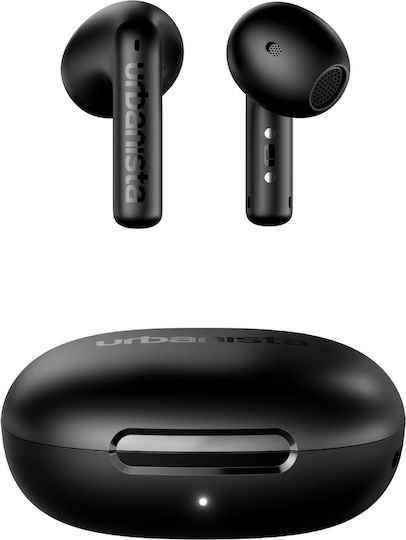 Urbanista Santa Monica Open Ear Bluetooth Handsfree Earphones with Sweat Resistance and Charging Case Midnight Black