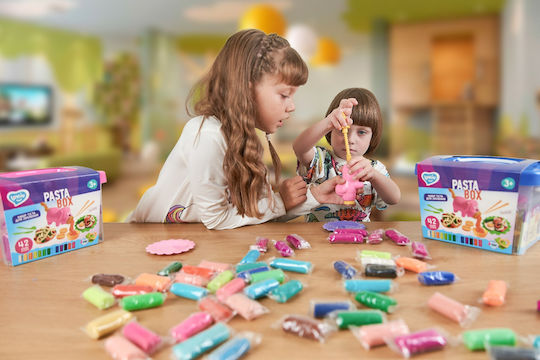 Maksik Spielset Modellierknete mit 42 Farben für 3+ Jahre