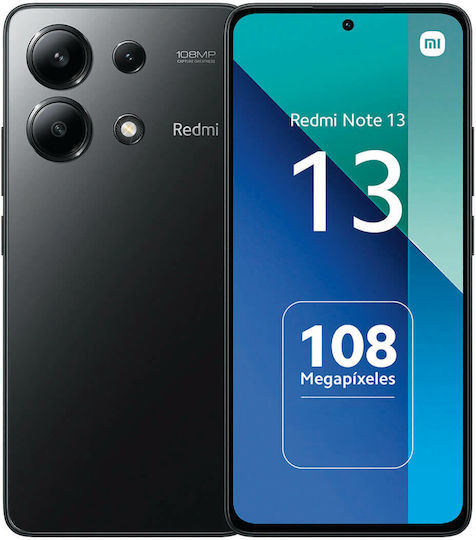Xiaomi Redmi Note 13 4G Dual-SIM (8GB/512GB) Mitternachtsschwarz