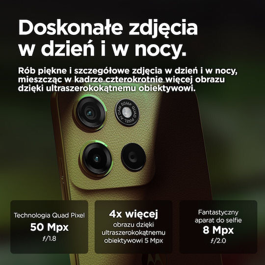 Motorola Moto G15 Dual SIM (8GB/256GB) Iguana Green