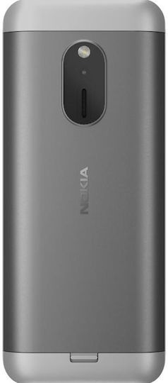 Nokia 230 (2024) Dual SIM Telefon Mobil cu Butoane (Meniu în Limba Engleză) Alb