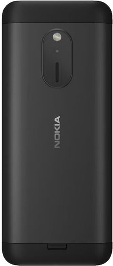 Nokia 230 (2024) Dual SIM Κινητό με Κουμπιά (Αγγλικό Μενού) Μαύρο