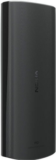Nokia 105 4G (2024) Dual SIM Κινητό με Κουμπιά (Ελληνικό Μενού) Charcoal