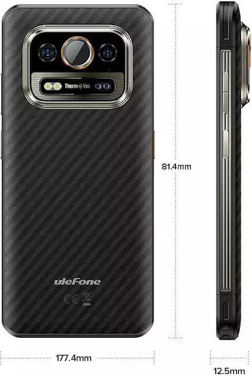 Ulefone Armor 25T Dual SIM (8GB/256GB) Resistant Smartphone Black