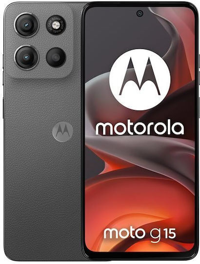 Motorola Moto G15 Dual SIM (4/128GB) Γκρι