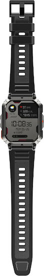 BlackView W70 Pro 51mm Smartwatch με Παλμογράφο (Μαύρο)