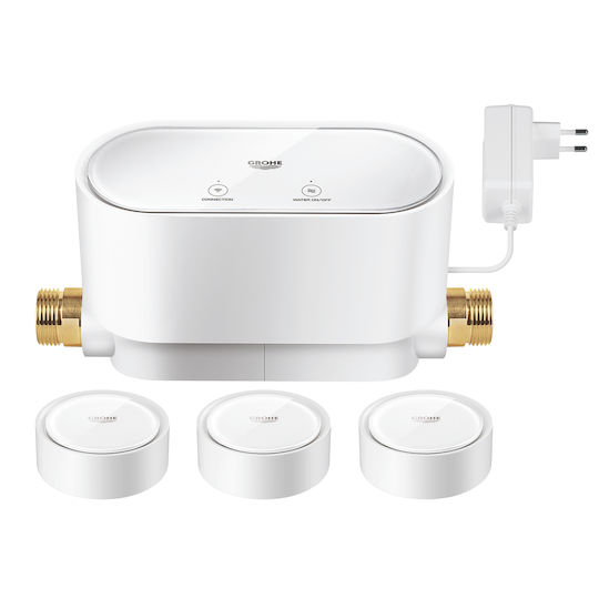 Grohe Sense Water Leak Detection Set with 3 Smart Water Sensors