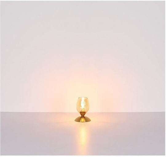 Globo Lighting Decorative Lamp with Socket for Bulb E14 Transparent