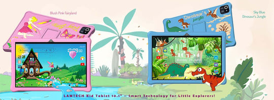 Lamtech LAM980299 10.1" Tablet (4GB/64GB) Μπλε