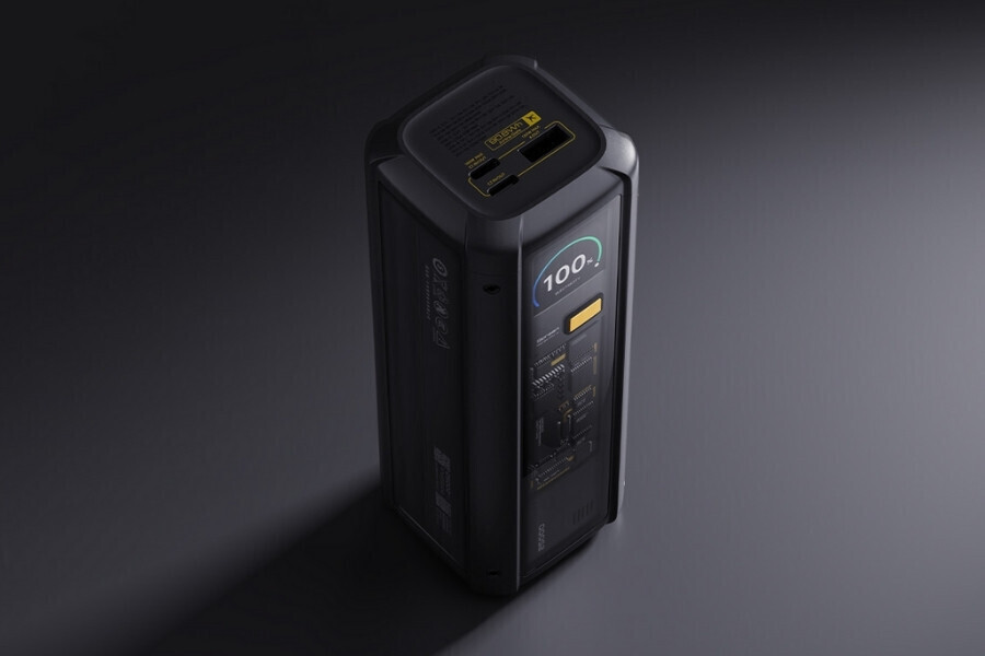 Xiaomi HyperCharge P03MI Power Bank 25000mAh 212W με Θύρα USB-A και 2 Θύρες USB-C Power Delivery Διάφανο (63069)