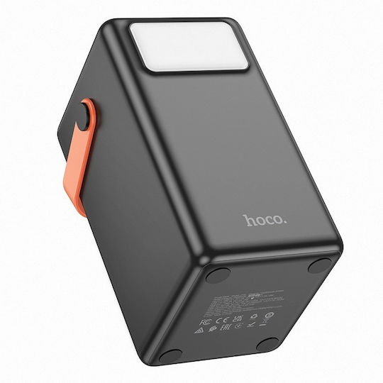 Hoco J142 Power Bank 100000mAh 22.5W with 6 USB-A Ports and 2 USB-C Ports Power Delivery Black