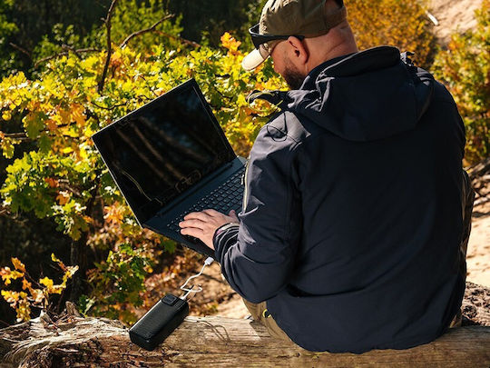 Tracer Blaze Power Bank 30000mAh 65W με 2 Θύρες USB-A και Θύρα USB-C Μαύρο
