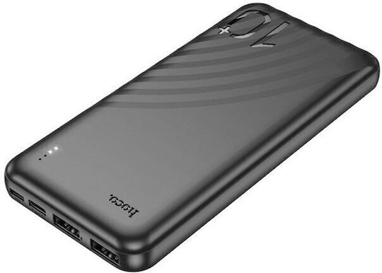 Hoco J123 Power Bank 10000mAh 22.5W mit 2 USB-A Anschlüssen und 2 USB-C Anschlüssen Schwarz
