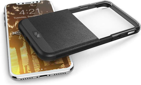 X-Doria Dash Back Cover Δερματίνης Μαύρο (iPhone X / Xs)