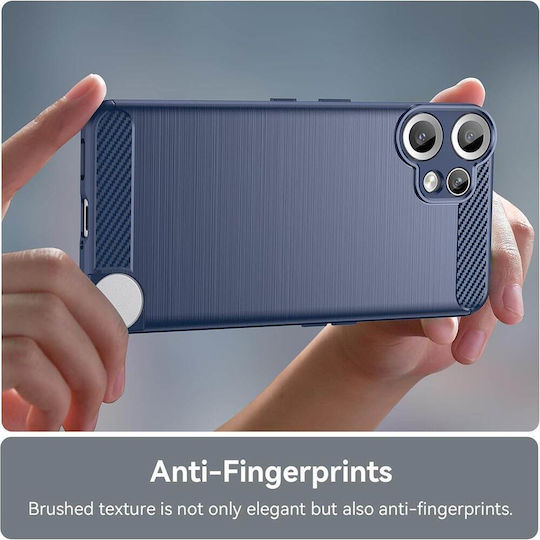 Techsuit Carbon Stoßstange Silikon / Kunststoff Blau (Nothing Phone 2)