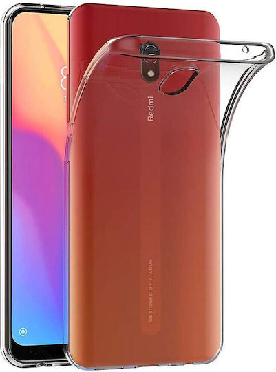 Back Cover Σιλικόνης 2mm Διάφανο (Redmi 8A)