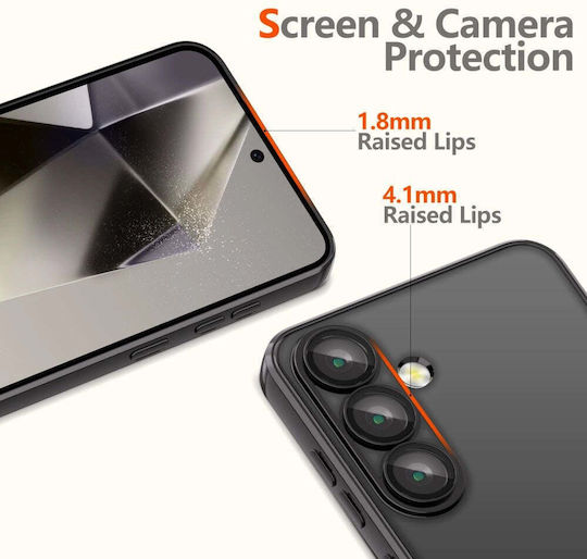Tech-Protect Magmat Задна корица Силикон Прозрачен (Galaxy S25)