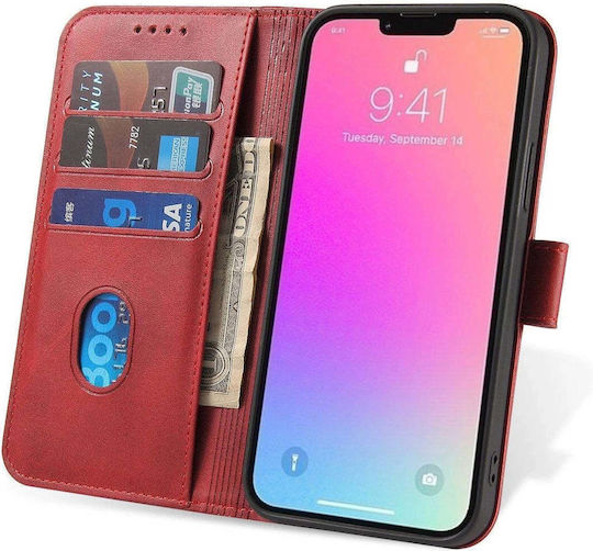 Hurtel Magnet Back Cover Σιλικόνης Κόκκινο (Galaxy S25)
