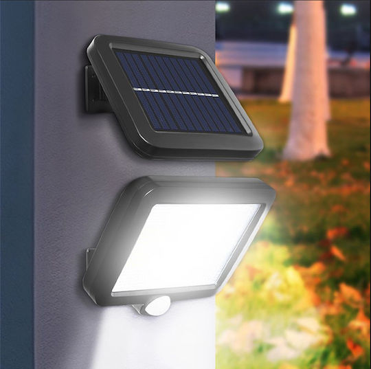Cob Στεγανός Ηλιακός Προβολέας LED 10W με Αισθητήρα Κίνησης IP65